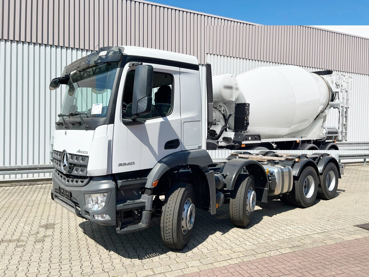 Mercedes-Benz Arocs 3240 8x4 Arocs 3240 8x4, 9/10m³ Mischer - Transmikser: fotoğraf 1 Mercedes-Benz Arocs 3240 8x4 Arocs 3240 8x4, 9/10m³ Mischer - Transmikser: fotoğraf 1