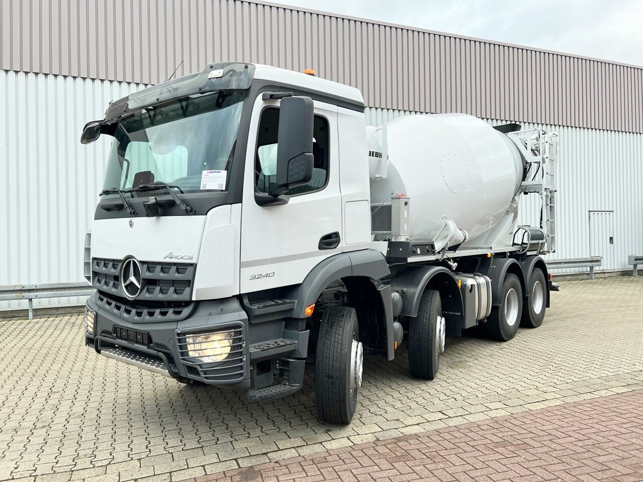 Mercedes-Benz Arocs 3240 B 8x4/4 Arocs 3240 B 8x4/4, Liebherr HTM 905 Mischer ca. 9m³, Multimedia Cockpit, Navi - Transmikser: fotoğraf 1 Mercedes-Benz Arocs 3240 B 8x4/4 Arocs 3240 B 8x4/4, Liebherr HTM 905 Mischer ca. 9m³, Multimedia Cockpit, Navi - Transmikser: fotoğraf 1