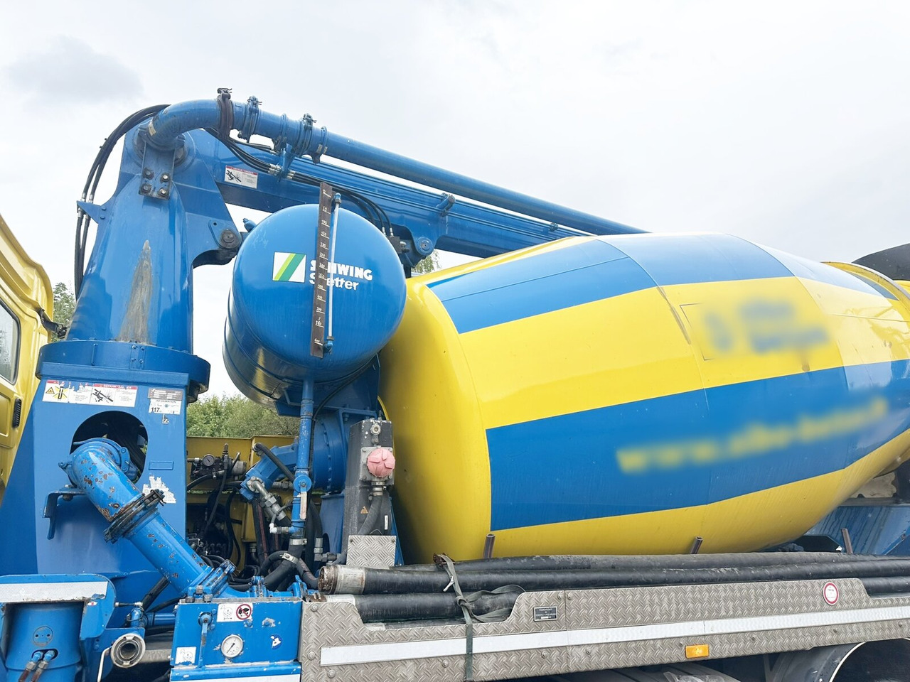 Mobil beton pompası Mercedes-Benz Arocs 3246 B 8x4 Stetter Mischer 7m³, Pumpe 25m Arocs 3246 B 8x4 Stetter Mischer 7m³, Pumpe 25m: fotoğraf 15