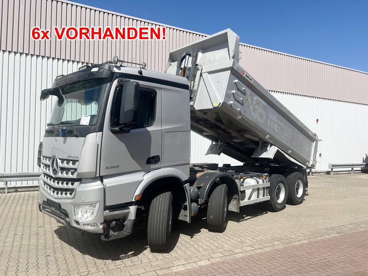 Mercedes-Benz Arocs 3251 LK 8x4/4 Arocs 3251 LK 8x4/4, Retarder, Stahlmulde ca. 15m³, hydr. Heckklappe - Damper: fotoğraf 1 Mercedes-Benz Arocs 3251 LK 8x4/4 Arocs 3251 LK 8x4/4, Retarder, Stahlmulde ca. 15m³, hydr. Heckklappe - Damper: fotoğraf 1