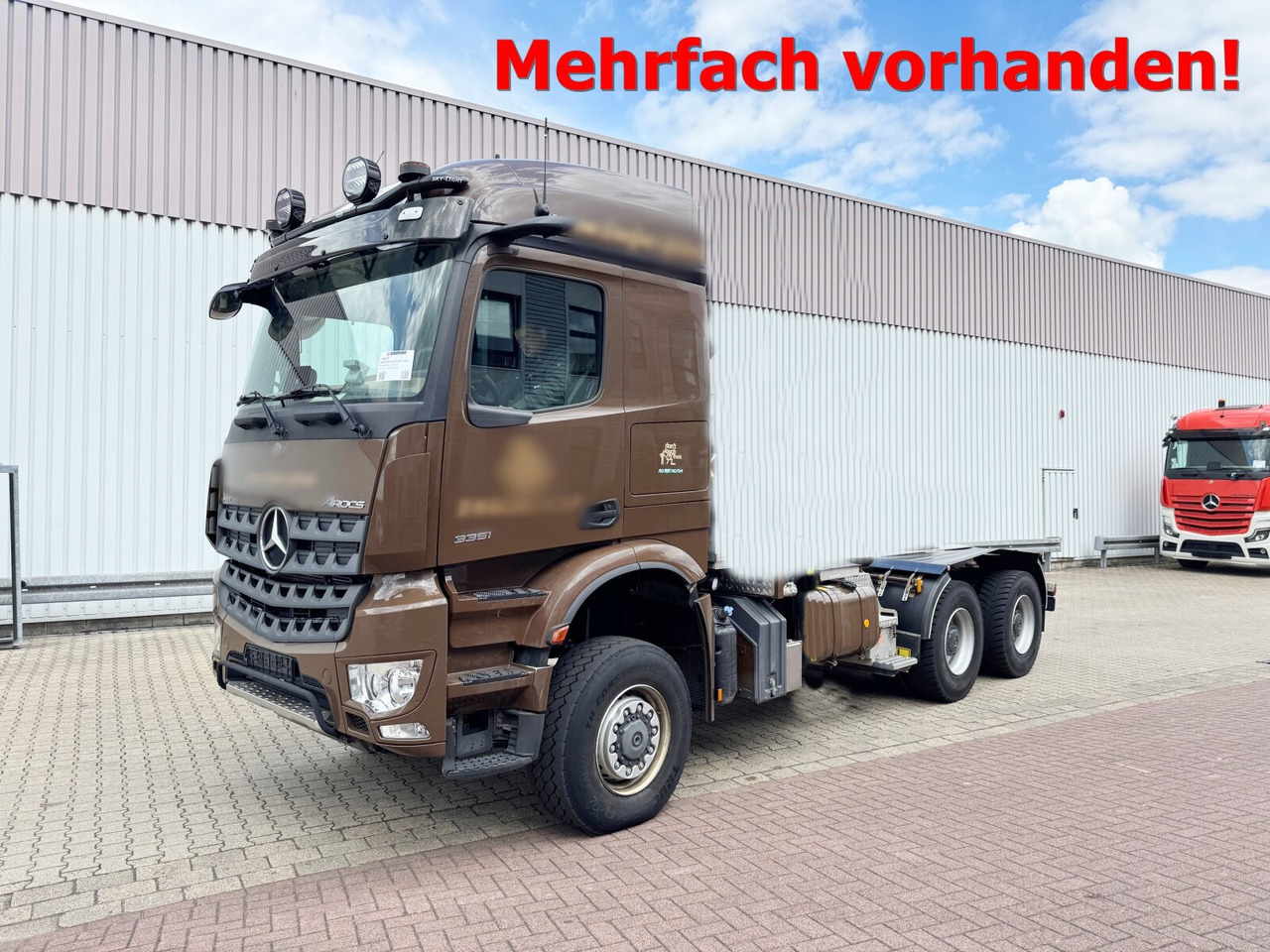 Mercedes-Benz Arocs 3351 LS 6x6 Arocs 3351 LS 6x6, Grounder, MirrorCam, Navi - Şasi kamyon: fotoğraf 1 Mercedes-Benz Arocs 3351 LS 6x6 Arocs 3351 LS 6x6, Grounder, MirrorCam, Navi - Şasi kamyon: fotoğraf 1