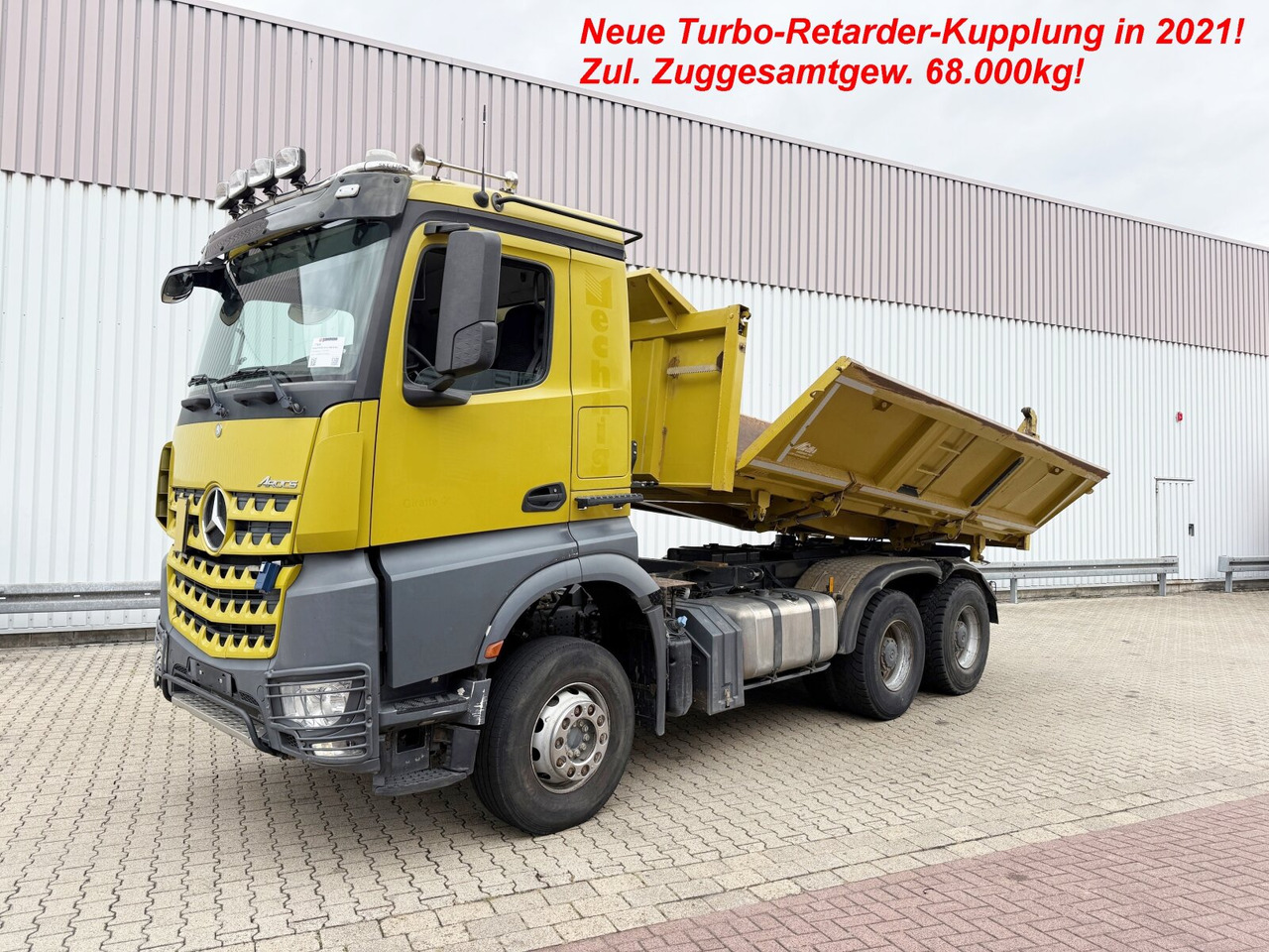 Mercedes-Benz Arocs 3363 K 6x4 Arocs 3363 K 6x4, Grounder, Turbo-Retarder-Kupplung, Bordmatik - Damperli kamyon: fotoğraf 1 Mercedes-Benz Arocs 3363 K 6x4 Arocs 3363 K 6x4, Grounder, Turbo-Retarder-Kupplung, Bordmatik - Damperli kamyon: fotoğraf 1