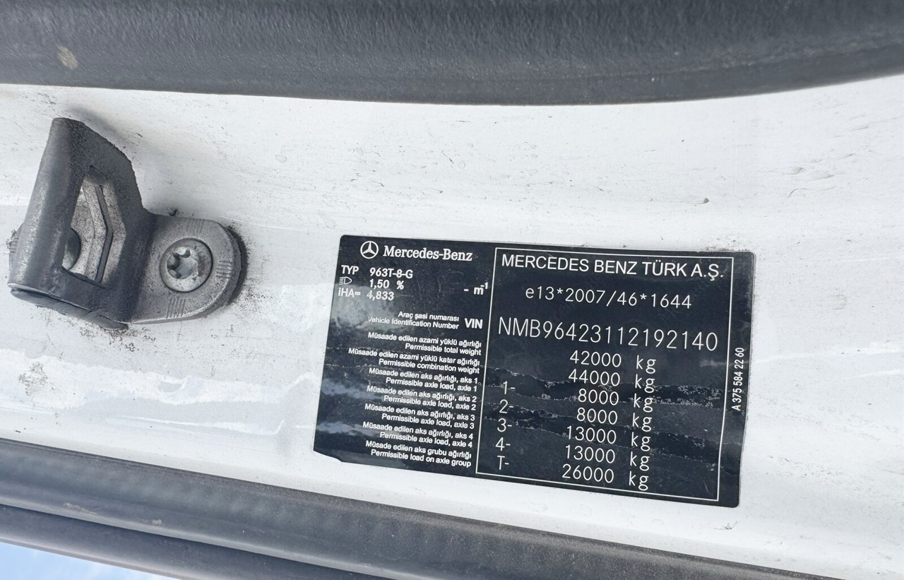 Mercedes-Benz Arocs 4142 K 8x4/4 Arocs 4142/45 K 8x4/4, Meiller Bordmatik links - Damperli kamyon: fotoğraf 5 Mercedes-Benz Arocs 4142 K 8x4/4 Arocs 4142/45 K 8x4/4, Meiller Bordmatik links - Damperli kamyon: fotoğraf 5
