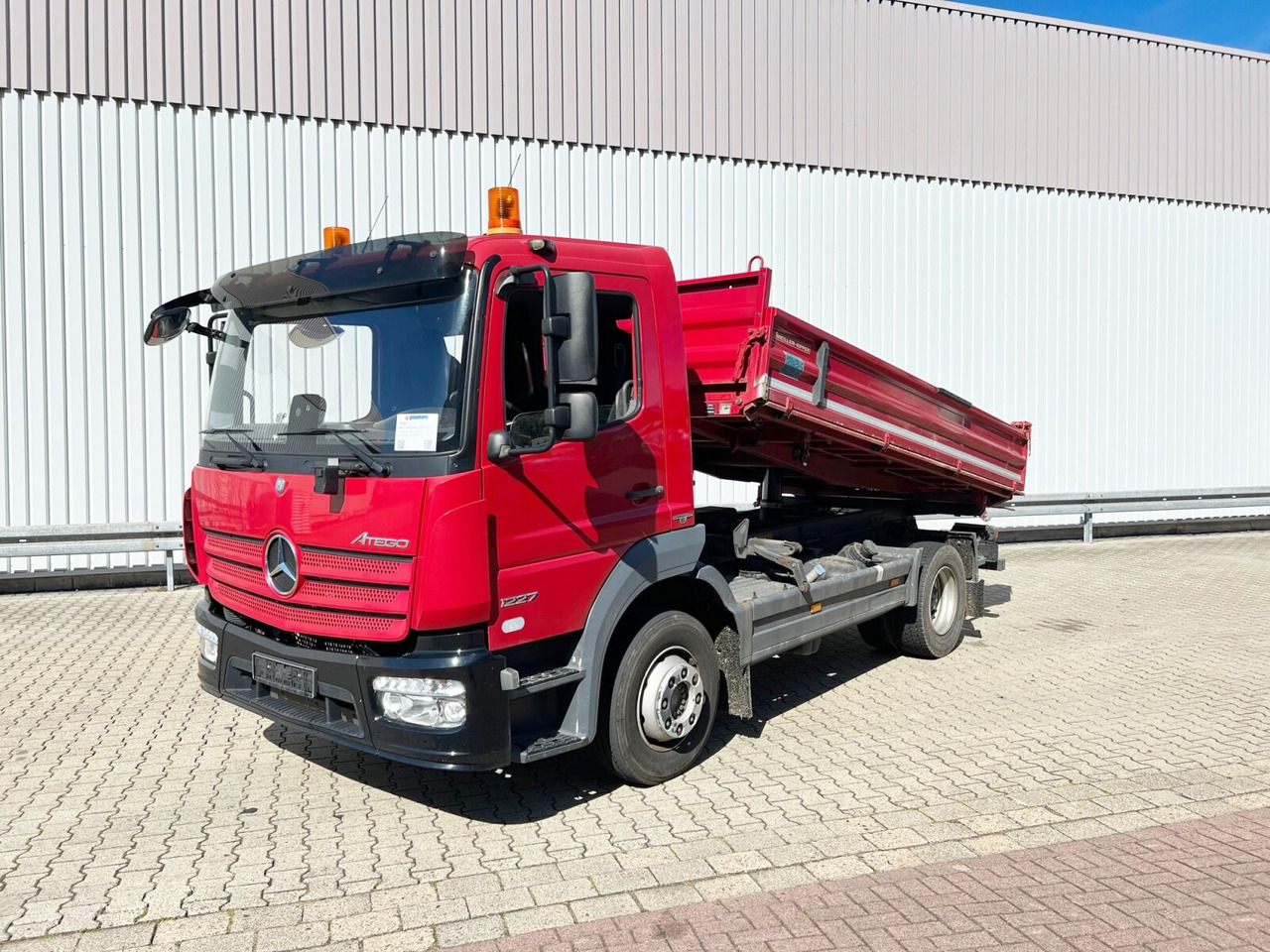 Mercedes-Benz Atego 1227 K 4x2 Atego 1227 K 4x2, Meiller Kipper - Damperli kamyon: fotoğraf 1 Mercedes-Benz Atego 1227 K 4x2 Atego 1227 K 4x2, Meiller Kipper - Damperli kamyon: fotoğraf 1