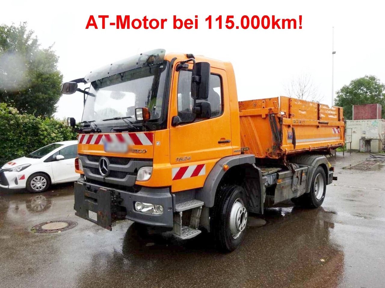 Mercedes-Benz Atego 1624 AK 4x4 Atego 1624 AK 4x4, AT-Motor, Winterdienstausstattung - Damperli kamyon, Vinçli kamyon: fotoğraf 1 Mercedes-Benz Atego 1624 AK 4x4 Atego 1624 AK 4x4, AT-Motor, Winterdienstausstattung - Damperli kamyon, Vinçli kamyon: fotoğraf 1