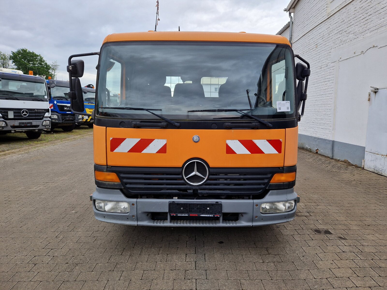 Sal/ Açık kasa kamyon Mercedes-Benz Atego 815 4x2 Atego 815 4x2, 2x AHK: fotoğraf 7