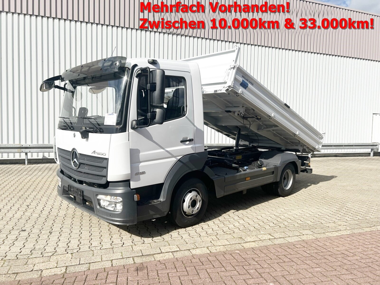 Mercedes-Benz Atego 818 K 4x2 Atego 818 K 4x2, 2x AHK, Meiller-Kipper, mehrfach Vorhanden! - Damperli kamyon: fotoğraf 1 Mercedes-Benz Atego 818 K 4x2 Atego 818 K 4x2, 2x AHK, Meiller-Kipper, mehrfach Vorhanden! - Damperli kamyon: fotoğraf 1