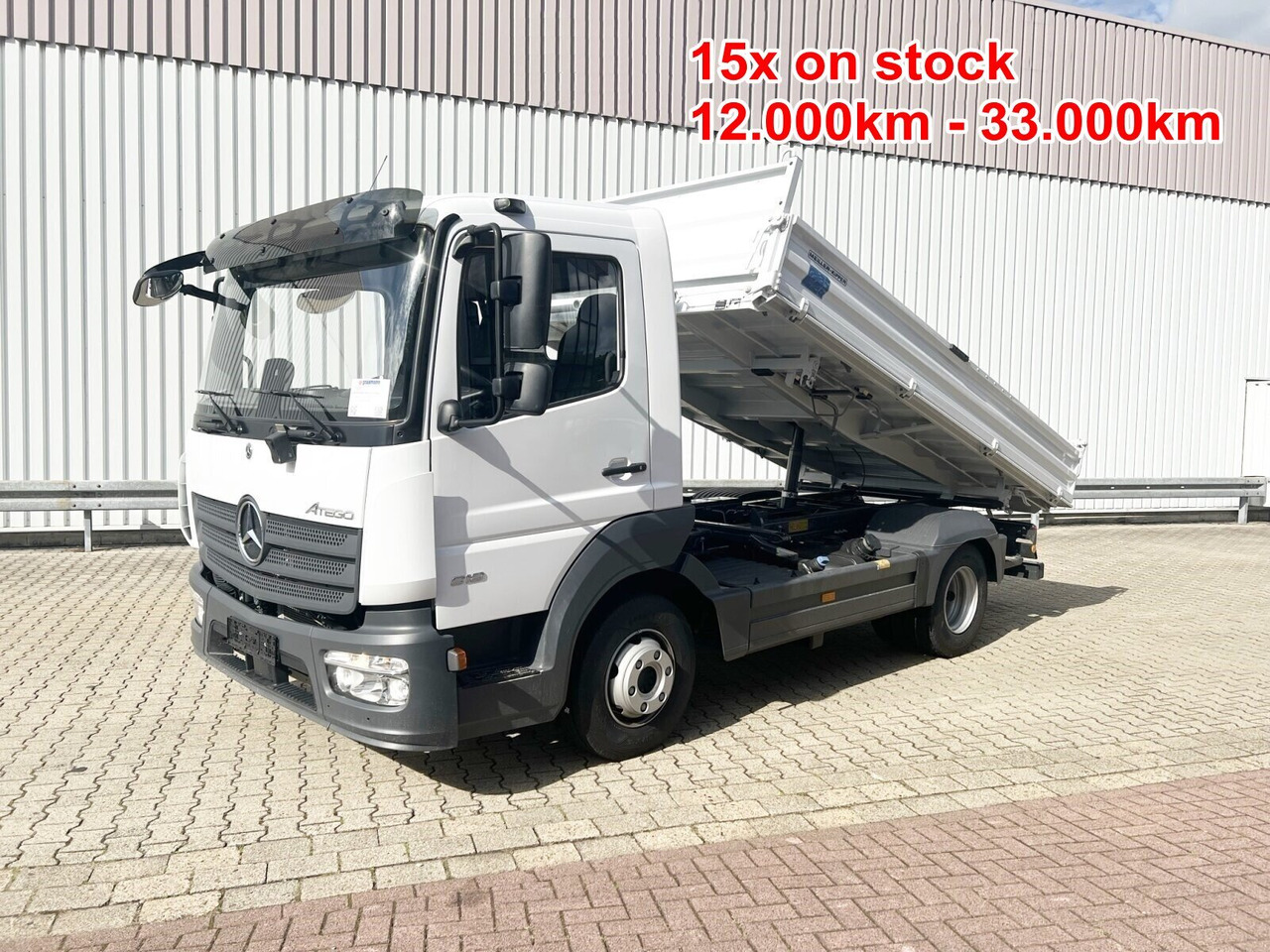 Mercedes-Benz Atego 818 K 4x2 Atego 818 K 4x2, 2x AHK, Meiller-Kipper, mehrfach Vorhanden! - Damperli kamyon: fotoğraf 1 Mercedes-Benz Atego 818 K 4x2 Atego 818 K 4x2, 2x AHK, Meiller-Kipper, mehrfach Vorhanden! - Damperli kamyon: fotoğraf 1