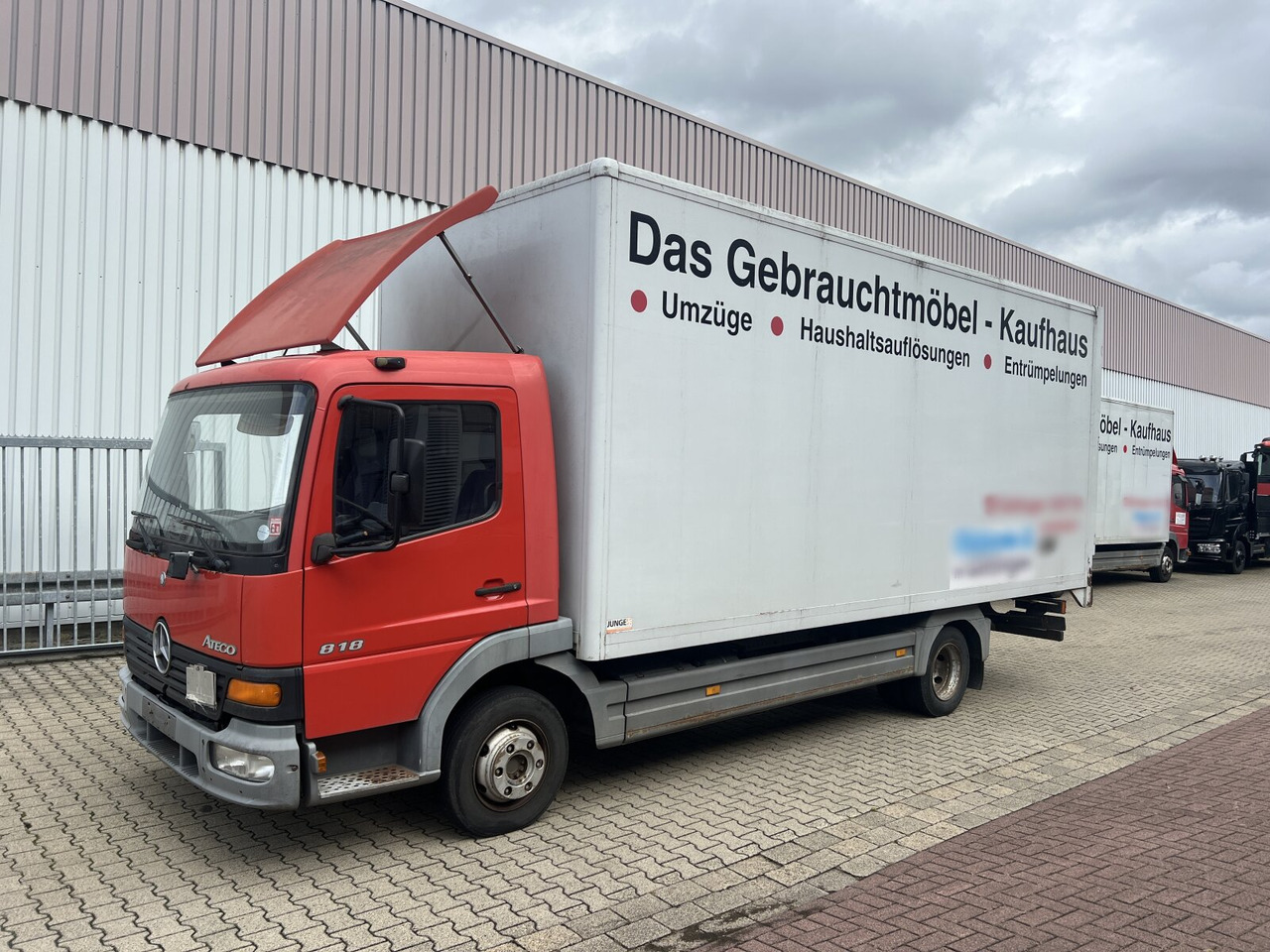 Mercedes-Benz Atego 818L 4x2 Atego 818L 4x2 - Kapalı kasa kamyon: fotoğraf 1 Mercedes-Benz Atego 818L 4x2 Atego 818L 4x2 - Kapalı kasa kamyon: fotoğraf 1