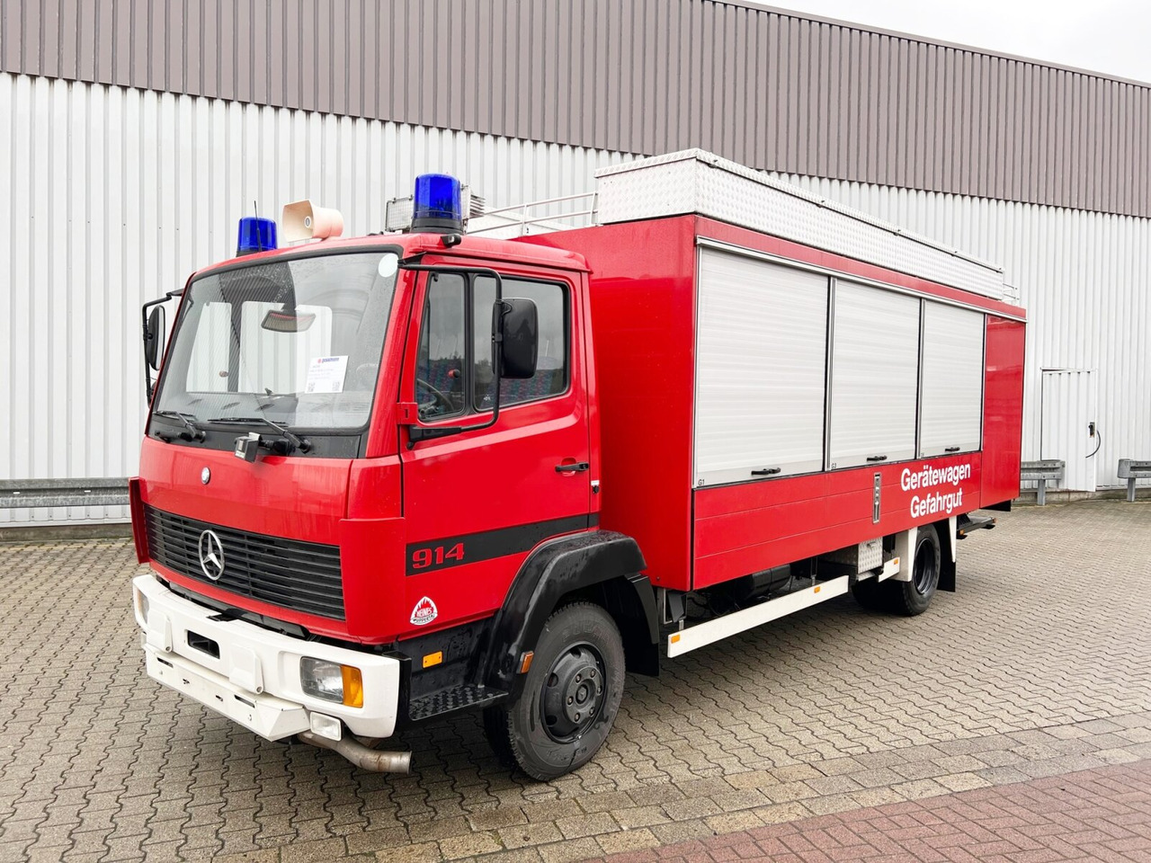 Mercedes-Benz LK 914 4x2 LK 914 4x2, Gerätewagen für Gefahrgut, 6-Zylinder Motor - İtfaiye aracı: fotoğraf 1 Mercedes-Benz LK 914 4x2 LK 914 4x2, Gerätewagen für Gefahrgut, 6-Zylinder Motor - İtfaiye aracı: fotoğraf 1