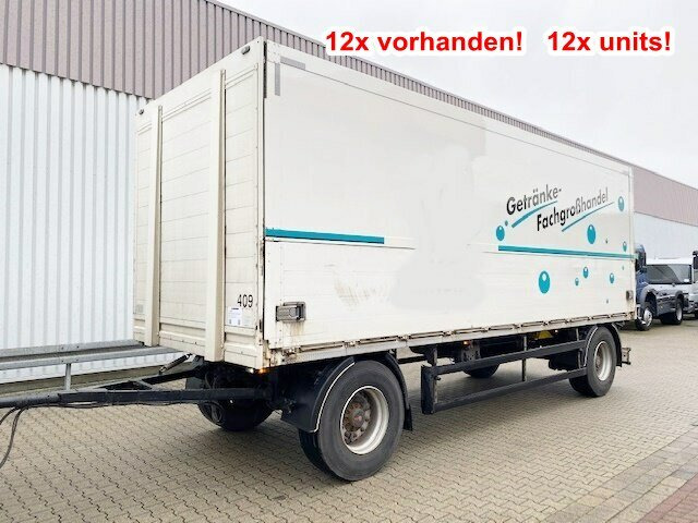 Orten PRASQ 18 Getränkeanhänger PRASQ 18 Getränkeanhänger, Stapleraufnahme, 12x VORHANDEN! - Kapalı karoser römork: fotoğraf 1 Orten PRASQ 18 Getränkeanhänger PRASQ 18 Getränkeanhänger, Stapleraufnahme, 12x VORHANDEN! - Kapalı karoser römork: fotoğraf 1