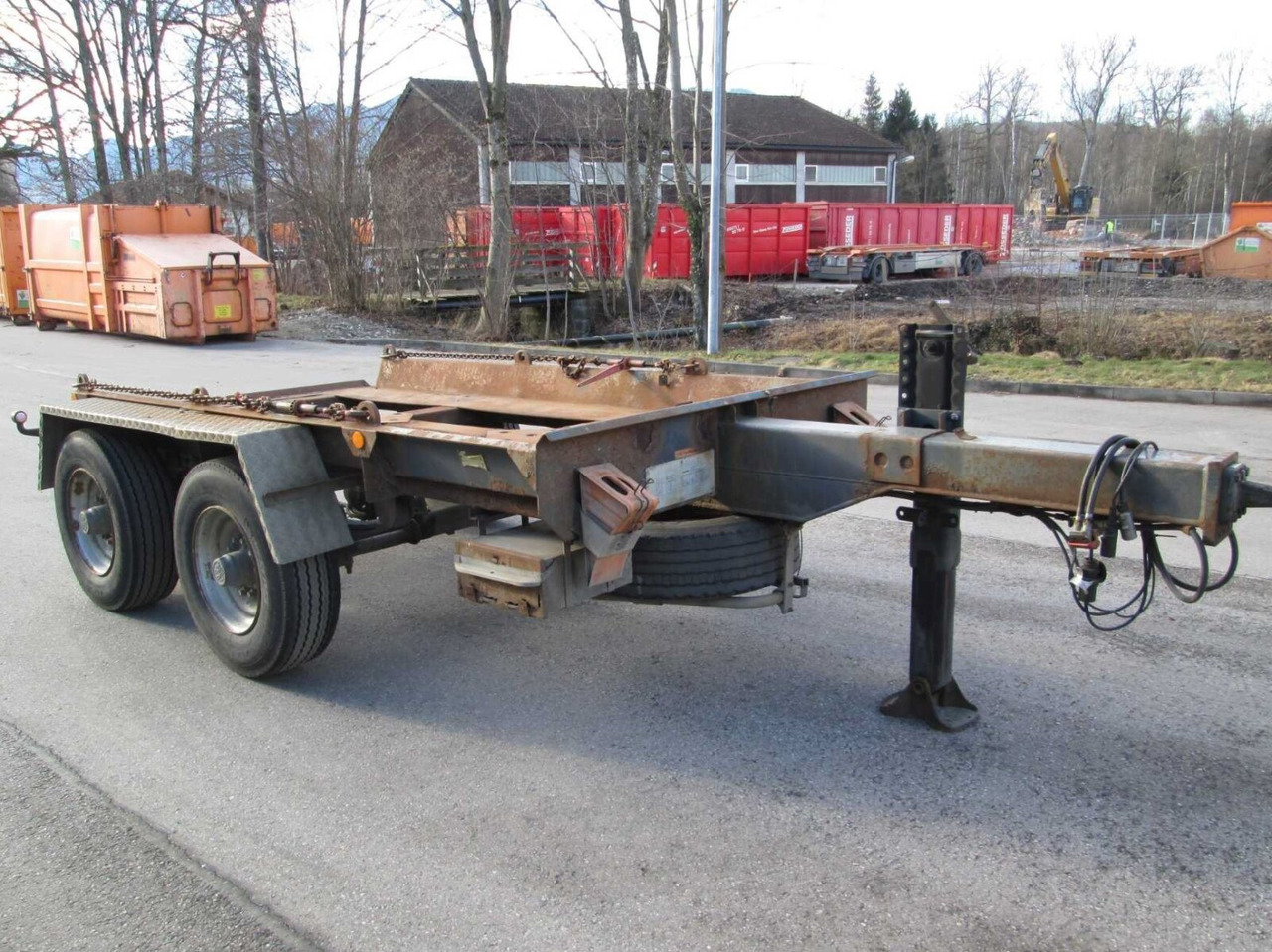 HKM A 13,5 EB A 13,3 EB, Absetzanhänger - Römork: fotoğraf 4 HKM A 13,5 EB A 13,3 EB, Absetzanhänger - Römork: fotoğraf 4