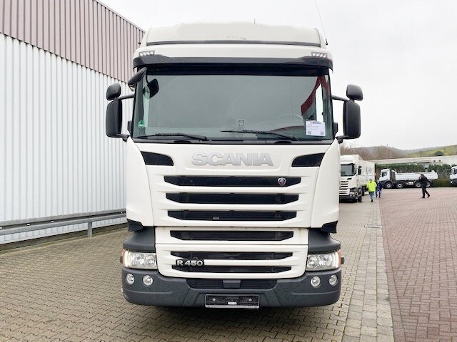 Kapalı kasa kamyon Scania R450 LB 6x2-4 R450 LB 6x2-4 Getränkekoffer, Retarder, Lift-/Lenkachse, Stapleraufnahme: fotoğraf 8