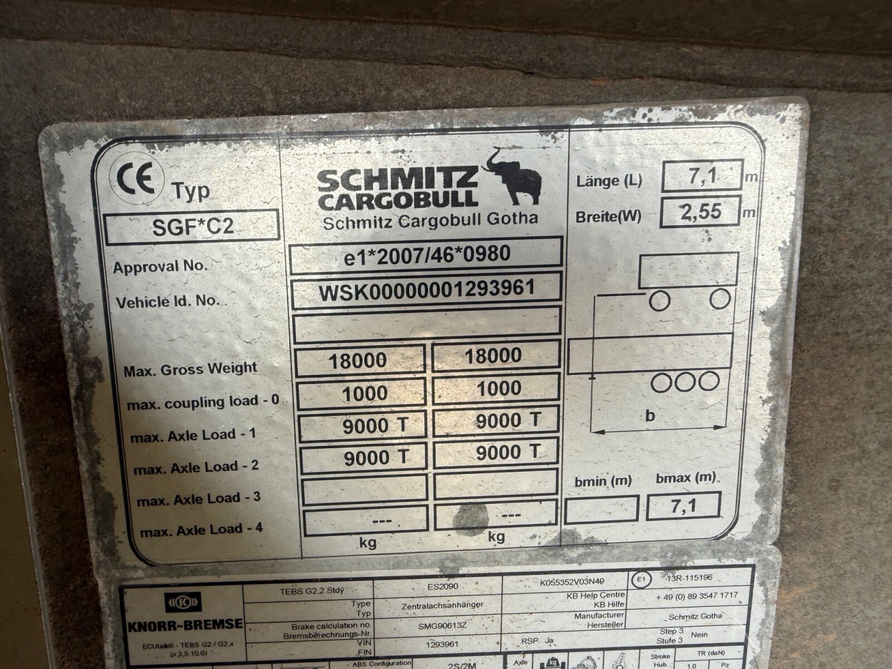 Schmitz Cargobull ZKI 18-4.9 ZKI 18-4.9, Alu-Bordwände, ca. 10m³ - Damperli römork: fotoğraf 3 Schmitz Cargobull ZKI 18-4.9 ZKI 18-4.9, Alu-Bordwände, ca. 10m³ - Damperli römork: fotoğraf 3