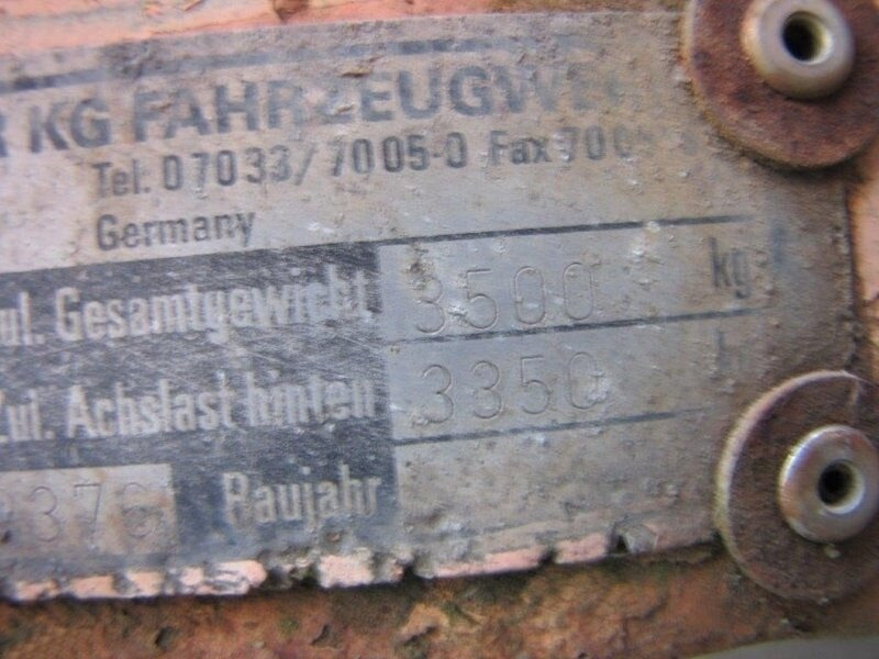 TTS-3,5 mit Auffahrrampe TTS-3,5 mit Auffahrrampe - İş makinası römorku: fotoğraf 2 TTS-3,5 mit Auffahrrampe TTS-3,5 mit Auffahrrampe - İş makinası römorku: fotoğraf 2