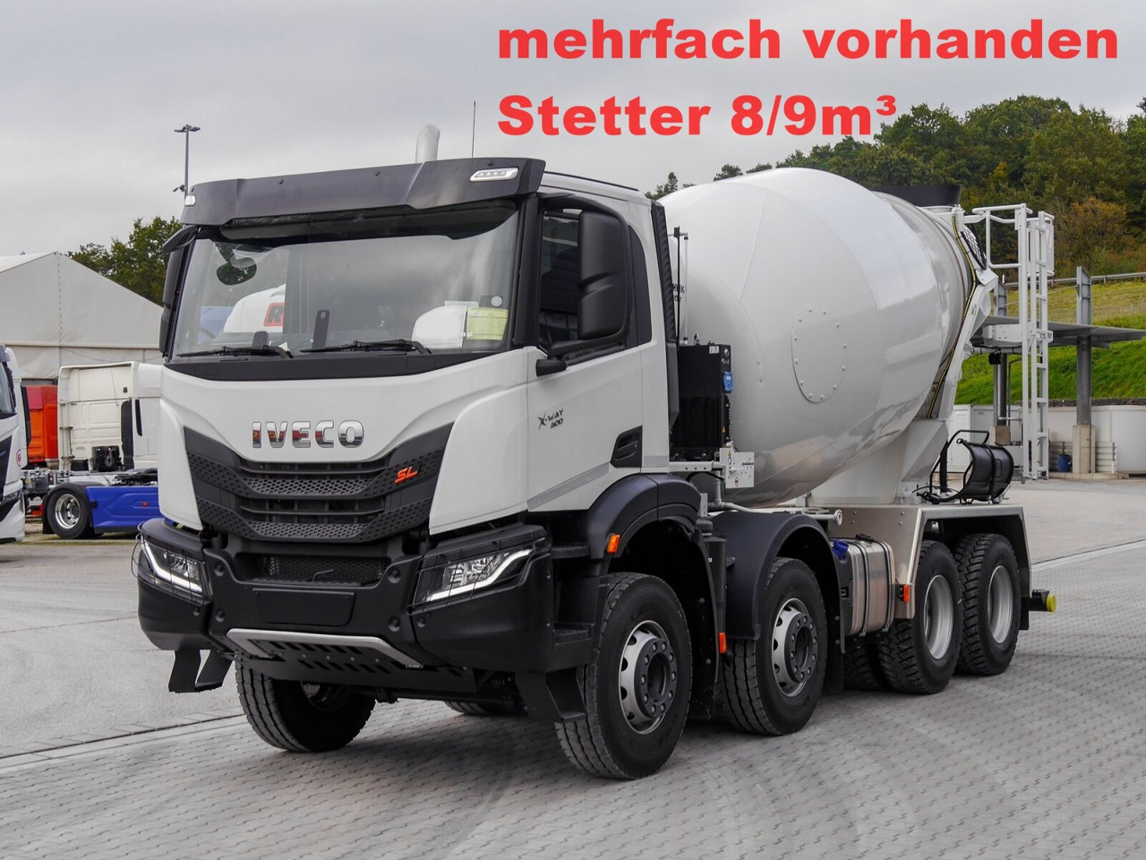 X-Way AD360X40BZ 8x4 X-Way AD360X40BZ 8x4, Stetter 8/9m³ - Transmikser: fotoğraf 1 X-Way AD360X40BZ 8x4 X-Way AD360X40BZ 8x4, Stetter 8/9m³ - Transmikser: fotoğraf 1