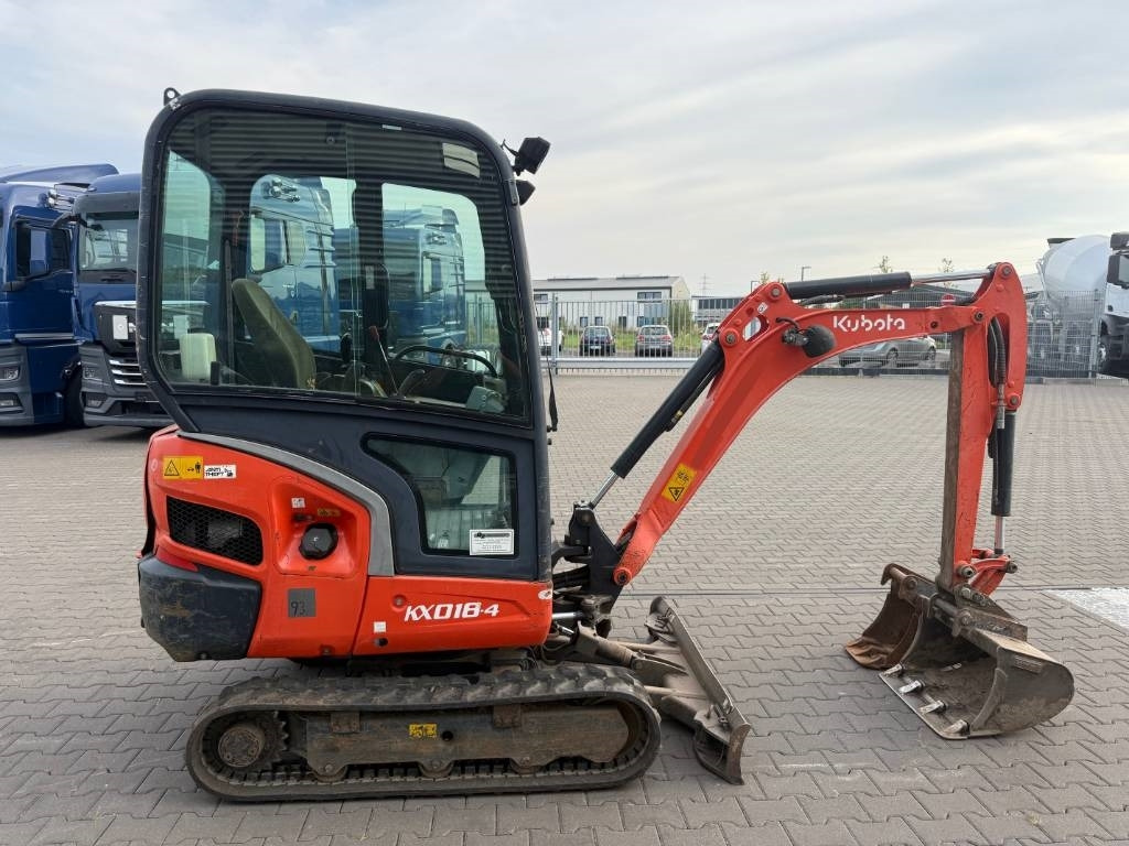 Kubota KX 018-4 - Mini ekskavatör: fotoğraf 4 Kubota KX 018-4 - Mini ekskavatör: fotoğraf 4