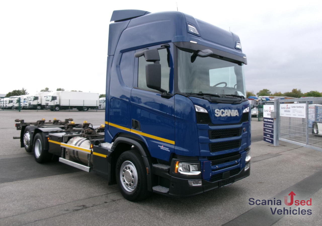 SCANIA R 410 B6x2*4NB LNG - Şasi kamyon: fotoğraf 1 SCANIA R 410 B6x2*4NB LNG - Şasi kamyon: fotoğraf 1