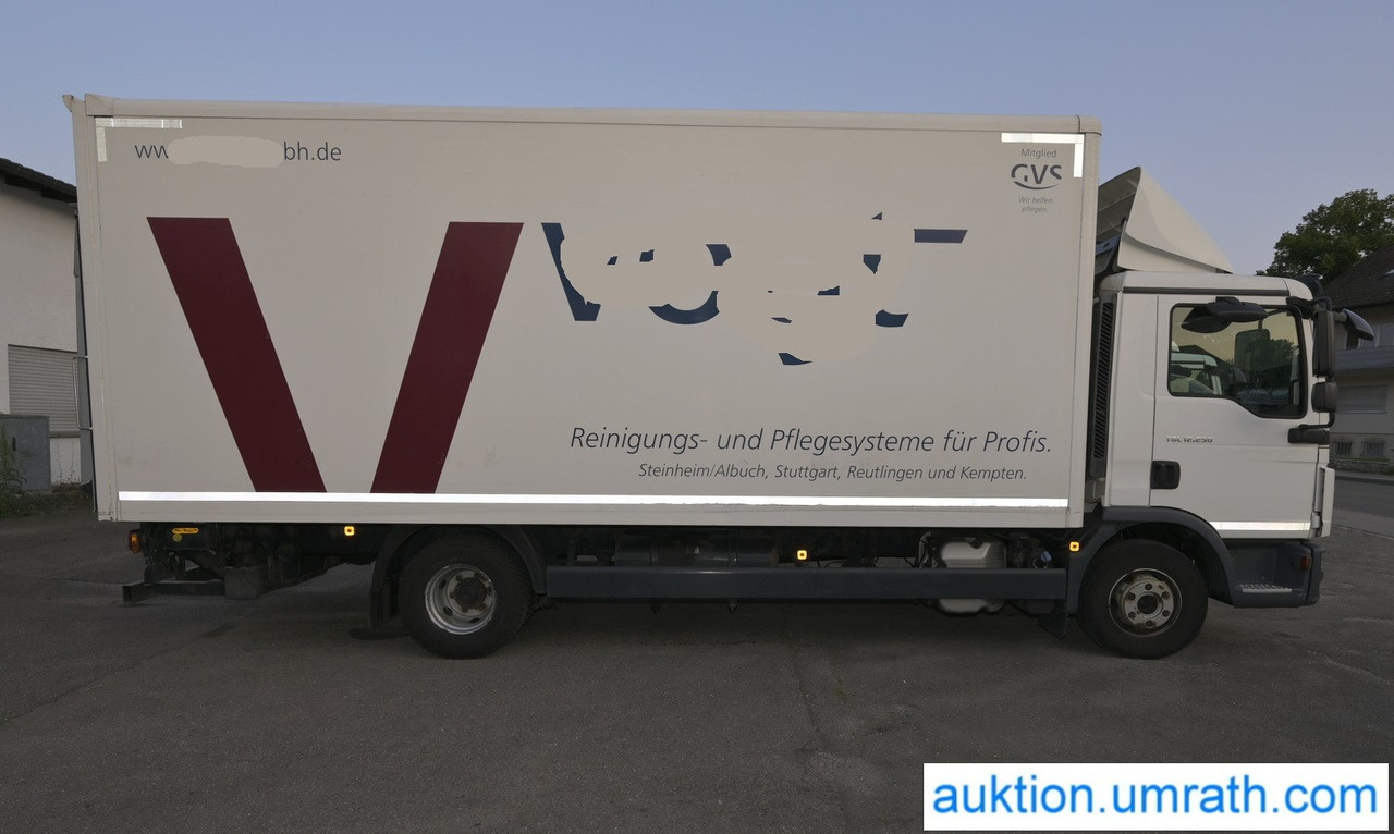 MAN TGL 12.250 4x2 L/BL Koffer Ladebordwand Klimaautomatik NAVI Luftfederung Automatikgetriebe EURO 6 - Kapalı kasa kamyon: fotoğraf 4 MAN TGL 12.250 4x2 L/BL Koffer Ladebordwand Klimaautomatik NAVI Luftfederung Automatikgetriebe EURO 6 - Kapalı kasa kamyon: fotoğraf 4