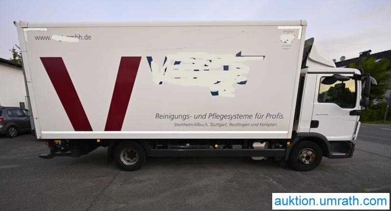 MAN (V181) MAN TGL 12.250 4x2 L/BL Koffer Ladebordwand Klimaautomatik NAVI Luftfederung Automatikgetriebe EURO 6 - Kapalı kasa kamyon: fotoğraf 5 MAN (V181) MAN TGL 12.250 4x2 L/BL Koffer Ladebordwand Klimaautomatik NAVI Luftfederung Automatikgetriebe EURO 6 - Kapalı kasa kamyon: fotoğraf 5