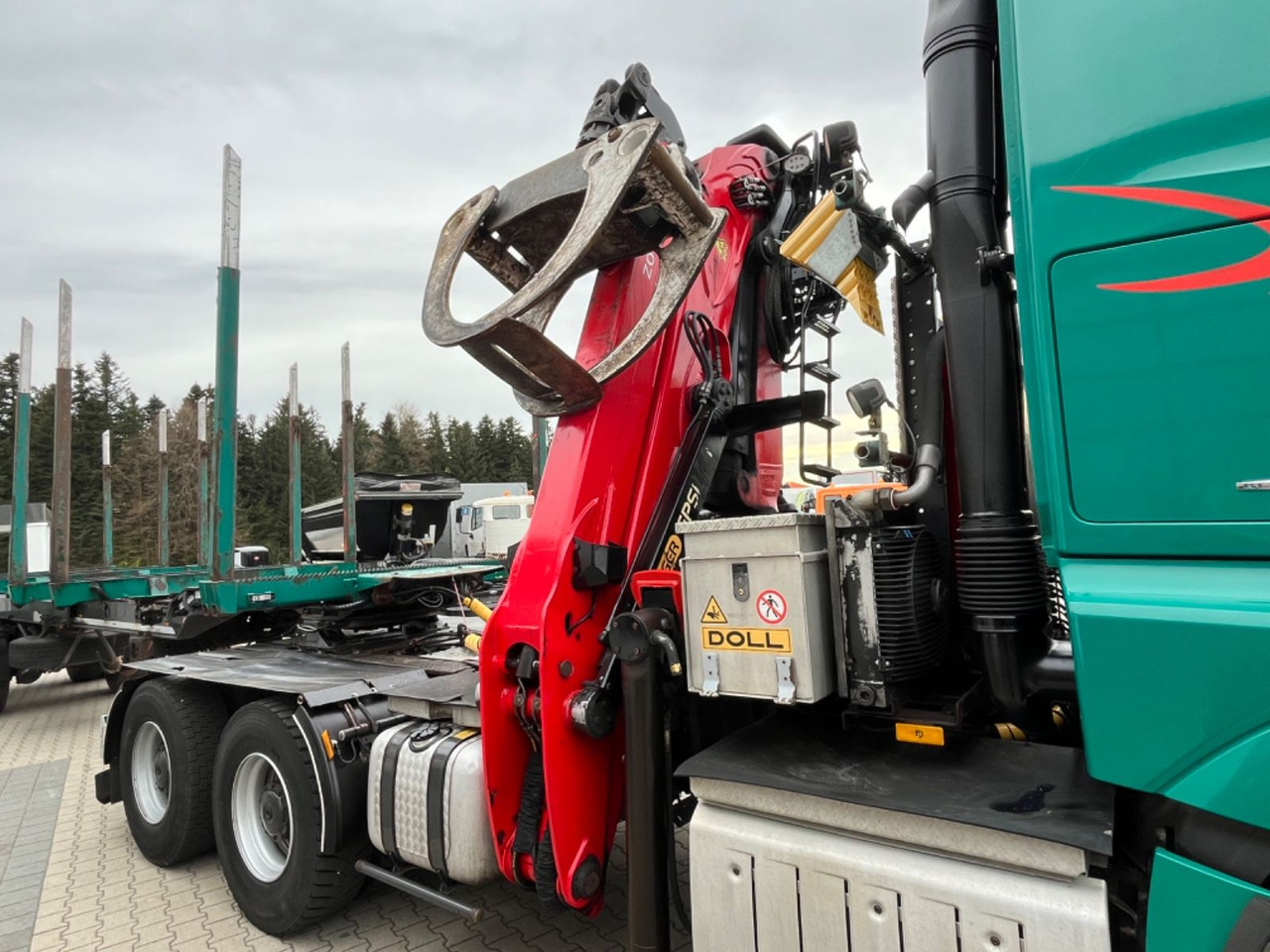 Çekici Mercedes-Benz Arocs 2663 6x4 mit Epsilon S260Z Langholzkran: fotoğraf 6