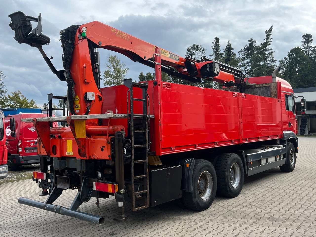 MAN TGA 26.480 mit Palfinger PK 24001L mit Winde - Sal/ Açık kasa kamyon, Vinçli kamyon: fotoğraf 5 MAN TGA 26.480 mit Palfinger PK 24001L mit Winde - Sal/ Açık kasa kamyon, Vinçli kamyon: fotoğraf 5