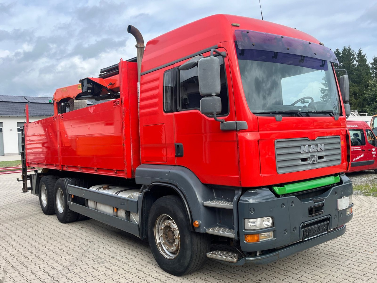 MAN TGA 26.480 mit Palfinger PK 24001L mit Winde - Sal/ Açık kasa kamyon, Vinçli kamyon: fotoğraf 3 MAN TGA 26.480 mit Palfinger PK 24001L mit Winde - Sal/ Açık kasa kamyon, Vinçli kamyon: fotoğraf 3