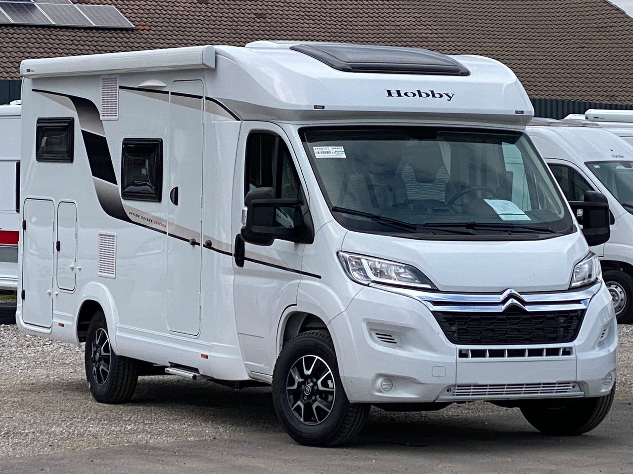 Hobby Optima Ontour Edition V65 GE Navi Markise SAT - Semi entegre karavan: fotoğraf 2 Hobby Optima Ontour Edition V65 GE Navi Markise SAT - Semi entegre karavan: fotoğraf 2
