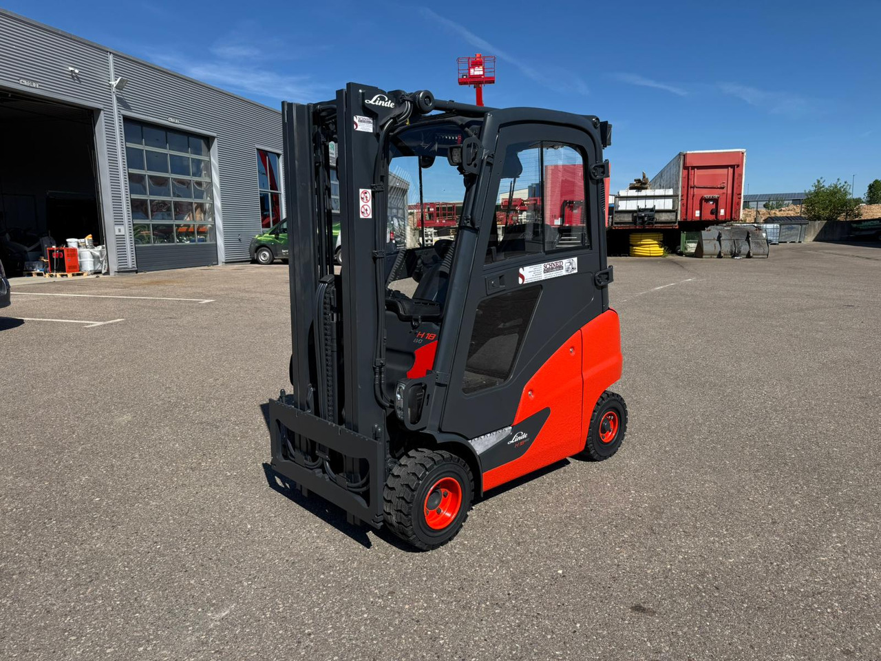LINDE H18D-01 Triplexmast Diesel 3.+4. Ventil Kabine Heizung - Dizel forklift: fotoğraf 1 LINDE H18D-01 Triplexmast Diesel 3.+4. Ventil Kabine Heizung - Dizel forklift: fotoğraf 1