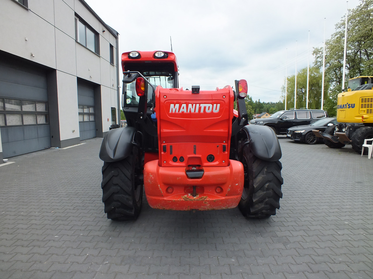 Teleskopik tekerlekli yükleyici - Ekskavatör MANITOU MT 1440: fotoğraf 8
