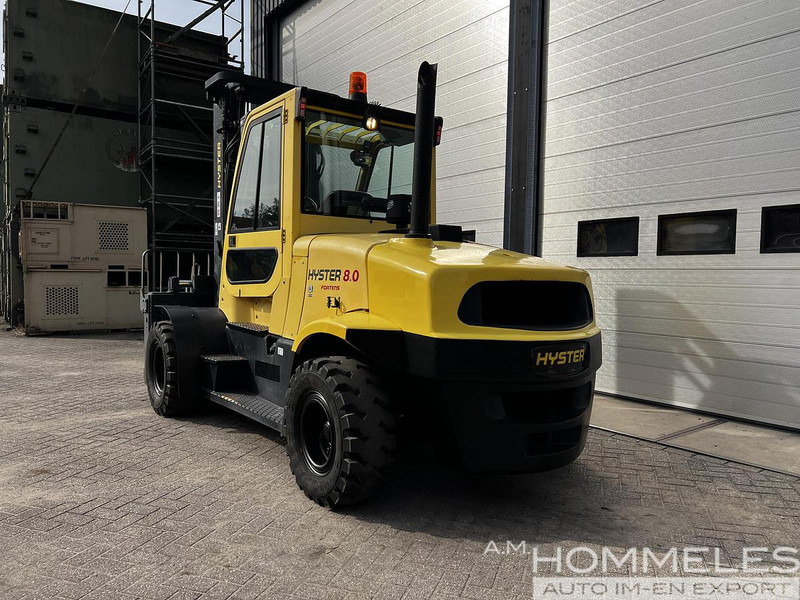 Hyster H8.0FT9 - Dizel forklift: fotoğraf 4 Hyster H8.0FT9 - Dizel forklift: fotoğraf 4