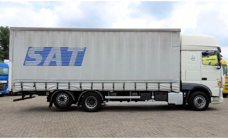 DAF XF 530 6x2 Frigo, lift roof, moving axel, P-cooling, etc - Tenteli kamyon: fotoğraf 5 DAF XF 530 6x2 Frigo, lift roof, moving axel, P-cooling, etc - Tenteli kamyon: fotoğraf 5