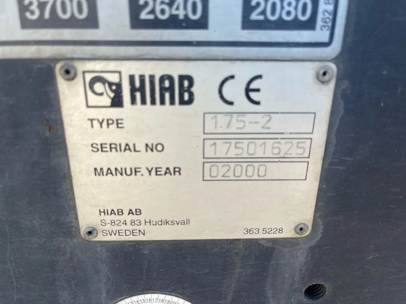 Kaiser HIAB 175, REMOTE control, retractable - Açık/ Sal dorse: fotoğraf 5 Kaiser HIAB 175, REMOTE control, retractable - Açık/ Sal dorse: fotoğraf 5