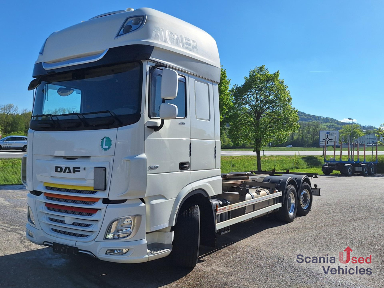 DAF XF 480 6X2 BDF Super Space Lenkachse ! - Konteynır taşıyıcı/ Yedek karoser kamyon: fotoğraf 1 DAF XF 480 6X2 BDF Super Space Lenkachse ! - Konteynır taşıyıcı/ Yedek karoser kamyon: fotoğraf 1