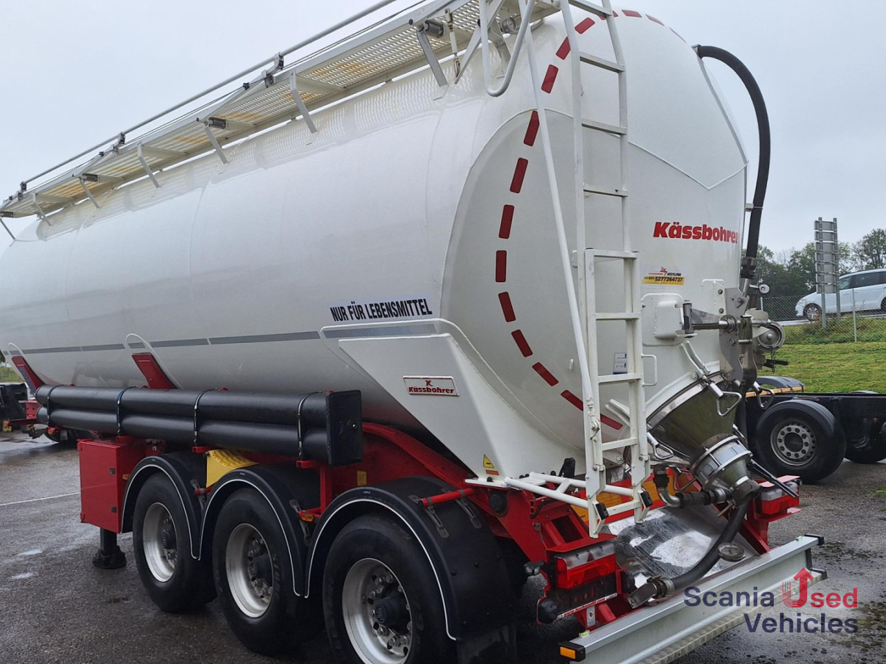 KAESSBOHRER Lebensmitteltank Kippbar SSK 40XS Neuwertig !! - Silobas: fotoğraf 1 KAESSBOHRER Lebensmitteltank Kippbar SSK 40XS Neuwertig !! - Silobas: fotoğraf 1