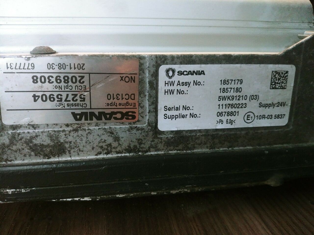 Yönetim bloku - Kamyon Scania ECU ENGINE DT1217 DC1215 DC1222 DC1213 DC1218 DC1310: fotoğraf 6 Yönetim bloku - Kamyon Scania ECU ENGINE DT1217 DC1215 DC1222 DC1213 DC1218 DC1310: fotoğraf 6