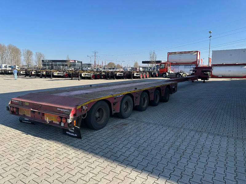 Broshuis 5ABSD-68/2, FIVE AXLE HYDRAULIC STEERED / 2x EXTENDABLE (27m) / SEMI LOW LOADER - Alçak çerçeveli platform dorse: fotoğraf 5 Broshuis 5ABSD-68/2, FIVE AXLE HYDRAULIC STEERED / 2x EXTENDABLE (27m) / SEMI LOW LOADER - Alçak çerçeveli platform dorse: fotoğraf 5