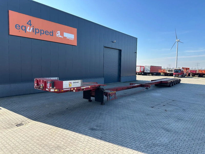 Broshuis 5ABSD-68/2, FIVE AXLE HYDRAULIC STEERED / 2x EXTENDABLE (27m) / SEMI LOW LOADER - Alçak çerçeveli platform dorse: fotoğraf 2 Broshuis 5ABSD-68/2, FIVE AXLE HYDRAULIC STEERED / 2x EXTENDABLE (27m) / SEMI LOW LOADER - Alçak çerçeveli platform dorse: fotoğraf 2