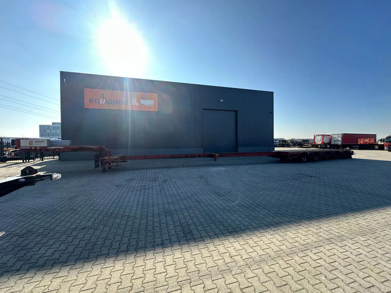 Broshuis 5ABSD-68/2, FIVE AXLE HYDRAULIC STEERED / 2x EXTENDABLE (27m) / SEMI LOW LOADER - Alçak çerçeveli platform dorse: fotoğraf 3 Broshuis 5ABSD-68/2, FIVE AXLE HYDRAULIC STEERED / 2x EXTENDABLE (27m) / SEMI LOW LOADER - Alçak çerçeveli platform dorse: fotoğraf 3