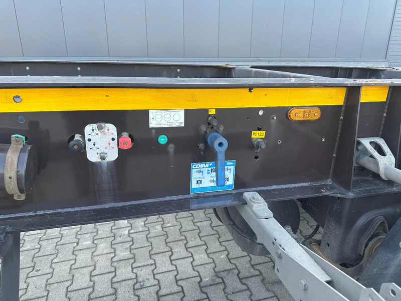 Konteynır taşıyıcı/ Yedek karoser dorse Burg 20FT / 20FT SWAP ADR (EX/II, EX/III, FL, AT) Chassis, 3.690kg, SAF INTRADISC, 2x Liftaxle, NL-chassis, APK/ADR: 08-2025: fotoğraf 12