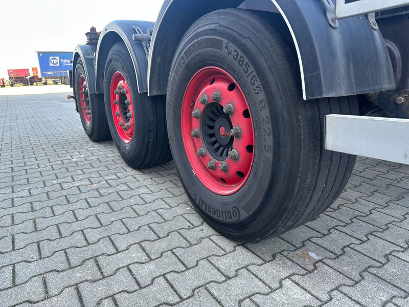 Konteynır taşıyıcı/ Yedek karoser dorse Burg 20FT / 20FT SWAP ADR (EX/II, EX/III, FL, AT) Chassis, 3.690kg, SAF INTRADISC, 2x Liftaxle, NL-chassis, APK/ADR: 08-2025: fotoğraf 15