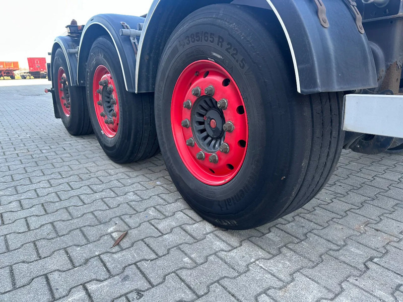 Konteynır taşıyıcı/ Yedek karoser dorse Burg 20FT / 20FT SWAP ADR (EX/II, EX/III, FL, AT), Leergewicht : 3.690kg, SAF INTRADISC, 2x Liftachse, NL-Chassis, APK/ADR: 08-2025: fotoğraf 14