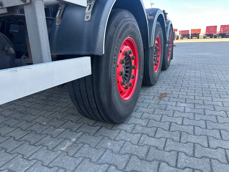 Konteynır taşıyıcı/ Yedek karoser dorse Burg 20FT / 20FT SWAP ADR (EX/II, EX/III, FL, AT), Leergewicht : 3.690kg, SAF INTRADISC, 2x Liftachse, NL-Chassis, APK/ADR: 08-2025: fotoğraf 15