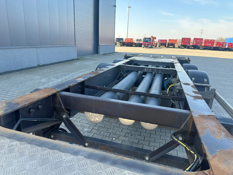 Konteynır taşıyıcı/ Yedek karoser dorse Burg 20FT / 20FT SWAP ADR (EX/II, EX/III, FL, AT), Leergewicht : 3.690kg, SAF INTRADISC, 2x Liftachse, NL-Chassis, APK/ADR: 08-2025: fotoğraf 10