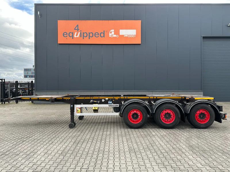 Burg 20FT / 20FT SWAP ADR (EX/II, EX/III, FL, AT), Leergewicht : 3.690kg, SAF INTRADISC, 2x Liftachse, NL-Chassis, APK/ADR: 10-2025 - Konteynır taşıyıcı/ Yedek karoser dorse: fotoğraf 2 Burg 20FT / 20FT SWAP ADR (EX/II, EX/III, FL, AT), Leergewicht : 3.690kg, SAF INTRADISC, 2x Liftachse, NL-Chassis, APK/ADR: 10-2025 - Konteynır taşıyıcı/ Yedek karoser dorse: fotoğraf 2