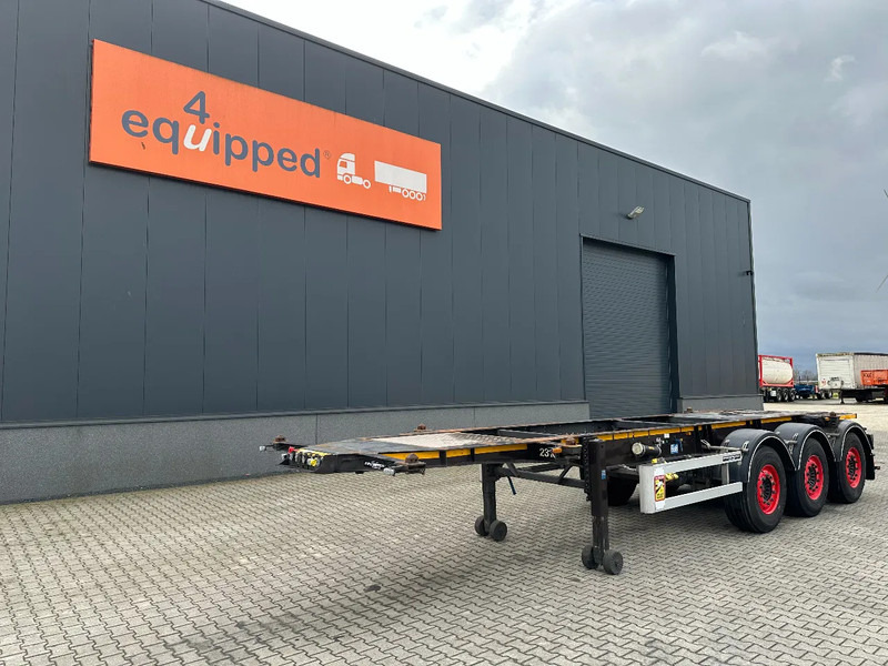 Burg 20FT / 20FT SWAP ADR (EX/II, EX/III, FL, AT), Leergewicht : 3.690kg, SAF INTRADISC, 2x Liftachse, NL-Chassis, APK/ADR: 10-2025 - Konteynır taşıyıcı/ Yedek karoser dorse: fotoğraf 1 Burg 20FT / 20FT SWAP ADR (EX/II, EX/III, FL, AT), Leergewicht : 3.690kg, SAF INTRADISC, 2x Liftachse, NL-Chassis, APK/ADR: 10-2025 - Konteynır taşıyıcı/ Yedek karoser dorse: fotoğraf 1