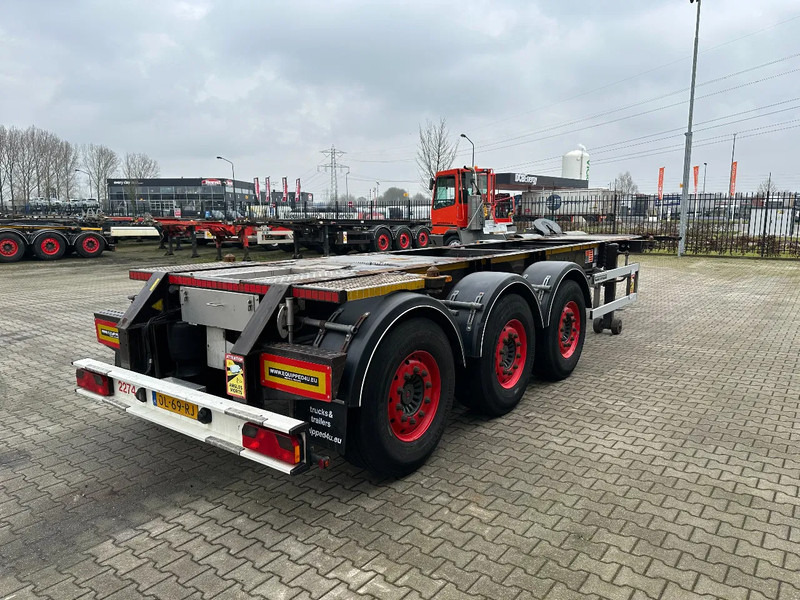 Burg 20FT / 20FT SWAP ADR (EX/II, EX/III, FL, AT), empty weight: 3.690kg, SAF INTRADISC, 2x liftaxle, ALCOA, NL-Chassis - Konteynır taşıyıcı/ Yedek karoser dorse: fotoğraf 3 Burg 20FT / 20FT SWAP ADR (EX/II, EX/III, FL, AT), empty weight: 3.690kg, SAF INTRADISC, 2x liftaxle, ALCOA, NL-Chassis - Konteynır taşıyıcı/ Yedek karoser dorse: fotoğraf 3