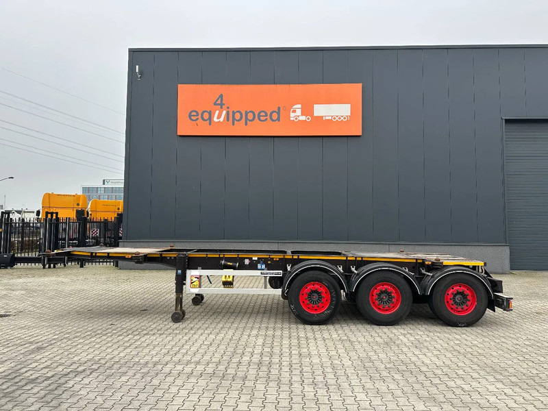 Burg 20FT ADR (EX/II, EX/III, FL, AT) Chassis, Leergewicht : 3.690kg, SAF INTRADISC, 2x Liftachse, NL-Chassis - Konteynır taşıyıcı/ Yedek karoser dorse: fotoğraf 2 Burg 20FT ADR (EX/II, EX/III, FL, AT) Chassis, Leergewicht : 3.690kg, SAF INTRADISC, 2x Liftachse, NL-Chassis - Konteynır taşıyıcı/ Yedek karoser dorse: fotoğraf 2