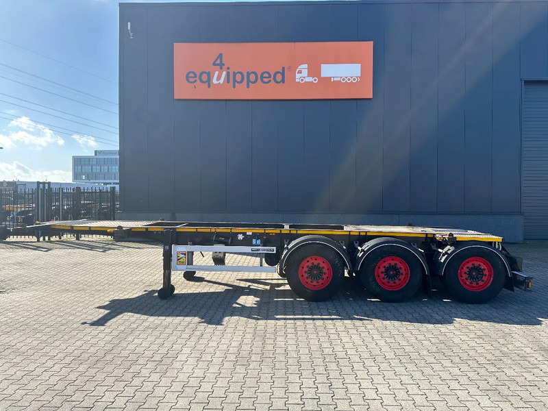 Burg 20FT ADR (EX/II, EX/III, FL, AT), Leergewicht : 3.690kg, SAF INTRADISC, 2x Liftachse, NL-Chassis - Konteynır taşıyıcı/ Yedek karoser dorse: fotoğraf 2 Burg 20FT ADR (EX/II, EX/III, FL, AT), Leergewicht : 3.690kg, SAF INTRADISC, 2x Liftachse, NL-Chassis - Konteynır taşıyıcı/ Yedek karoser dorse: fotoğraf 2