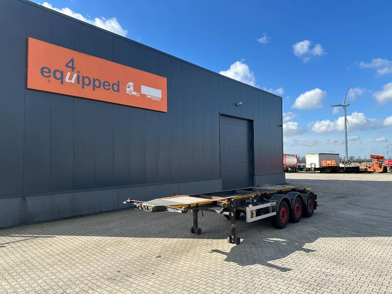 Burg 20FT ADR (EX/II, EX/III, FL, AT), Leergewicht : 3.690kg, SAF INTRADISC, 2x Liftachse, NL-Chassis - Konteynır taşıyıcı/ Yedek karoser dorse: fotoğraf 1 Burg 20FT ADR (EX/II, EX/III, FL, AT), Leergewicht : 3.690kg, SAF INTRADISC, 2x Liftachse, NL-Chassis - Konteynır taşıyıcı/ Yedek karoser dorse: fotoğraf 1